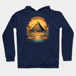 Giza Pyramid by Monumental.Style Hoodie